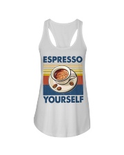 Coffee Espresso Yourself Ladies Flowy Tank tile
