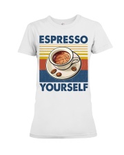Coffee Espresso Yourself Premium Fit Ladies Tee tile