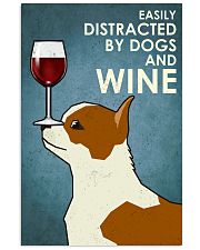 Dog Chihuahua And Wine 16x24 Poster front