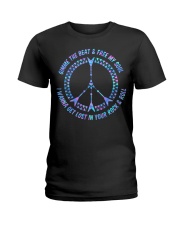 Hippie Gimme The Beat Ladies T-Shirt tile
