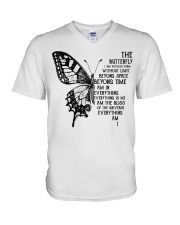 Animal The Butterfly V-Neck T-Shirt tile
