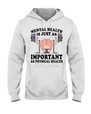 Mental Health Hooded Sweatshirt front