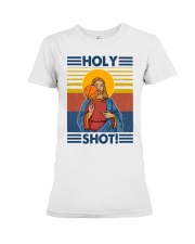 Basketball Holy Shot Premium Fit Ladies Tee tile