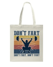 Gym Don't Fart Tote Bag tile
