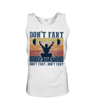 Gym Don't Fart Unisex Tank tile