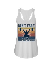 Gym Don't Fart Ladies Flowy Tank tile
