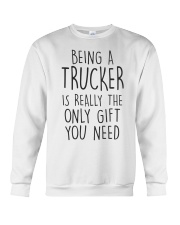 being a trucker Crewneck Sweatshirt thumbnail