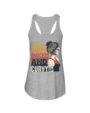 Nerdy dirty inked and curvy Ladies Flowy Tank tile