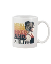 Nerdy dirty inked and curvy Mug tile
