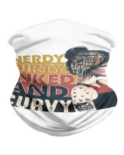 Nerdy dirty inked and curvy Neck Gaiter tile