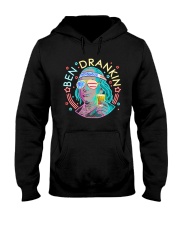 80s retro Ben Franklin drinking beer Hooded Sweatshirt tile