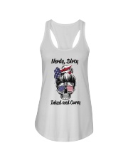 USA Nerdy Dirty Inked and Curvy Ladies Flowy Tank tile