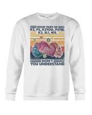 What's Part Of K2 P3 Don't You Understand Crewneck Sweatshirt tile