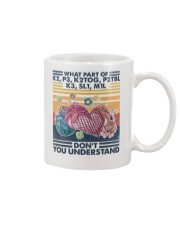 What's Part Of K2 P3 Don't You Understand Mug tile