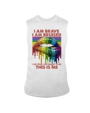 LGBTQ Pride I Am Who I Am Meant To Be This Is Me Sleeveless Tee tile