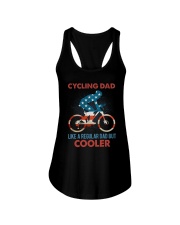 Cycling Dad Cooler Ladies Flowy Tank tile
