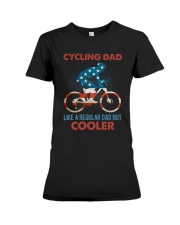 Cycling Dad Cooler Premium Fit Ladies Tee tile