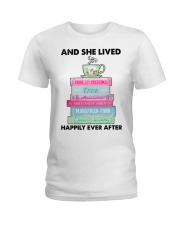 And She Lived Happily Ever After Ladies T-Shirt tile