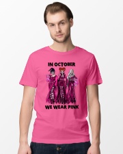 Hocus Pocus In October We Wear Pink Classic T-Shirt lifestyle-mens-crewneck-front-15