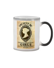Society of obstinate headstrong girls Color Changing Mug tile