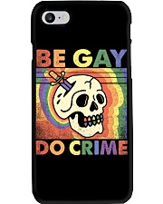 LGBTQ Pride Be Gay Do Crime Phone Case tile