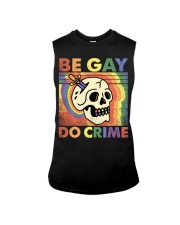 LGBTQ Pride Be Gay Do Crime Sleeveless Tee tile