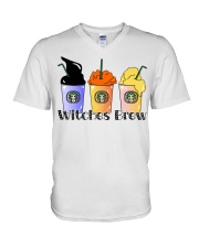 Hocus Pocus coffee V-Neck T-Shirt tile