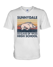 Sunnydale high school V-Neck T-Shirt tile