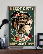 Nerdy Dirty Inked and Curvy 24x36 Poster lifestyle-poster-2