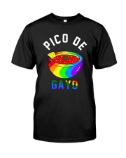 Pico De Gayo Funny LGBT Pride Gift Classic T-Shirt front