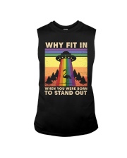 LGBTQ Pride UFO flamingo Sleeveless Tee tile