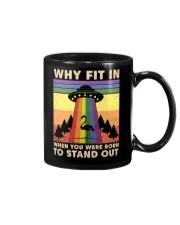 LGBTQ Pride UFO flamingo Mug tile