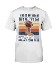 I Cross My Heart Classic T-Shirt front