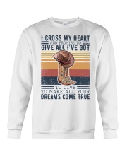 I Cross My Heart Crewneck Sweatshirt tile