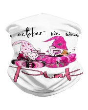 Gnome In October We Wear Pink Neck Gaiter tile
