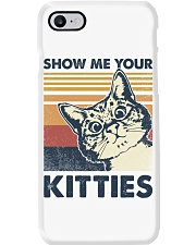 Retro show me your kitties Phone Case tile