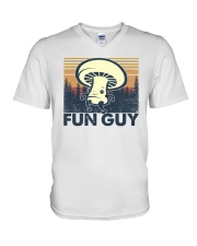 Fun Guy V-Neck T-Shirt tile