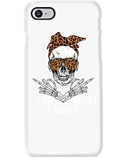 Skull i do what i want Phone Case tile