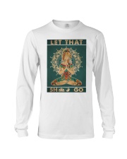 Yoga let that sht go Long Sleeve Tee tile