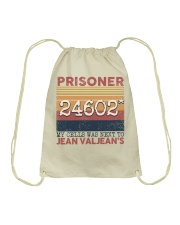Prisoner 24602 Les Miserables Drawstring Bag tile