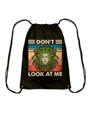Don't look at me Drawstring Bag tile