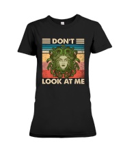 Don't look at me Premium Fit Ladies Tee tile