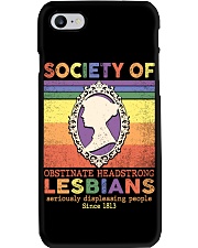 LGBTQ Pride Society Of Obstinate Headstrong Girls Phone Case tile