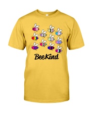LGBTQ Pride Bee Kind Classic T-Shirt front