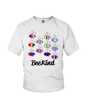 LGBTQ Pride Bee Kind Youth T-Shirt tile