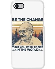 Be the change that you wish to see in the world Phone Case tile