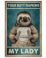 Your butt napkins My lady 11x17 Poster front