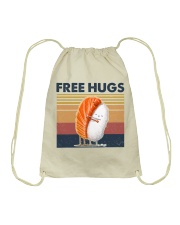 Sushi Fre Hugs Drawstring Bag tile