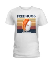 Sushi Fre Hugs Ladies T-Shirt tile
