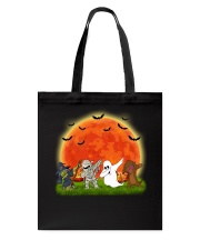 Halloween dabbing dachshund Tote Bag tile
